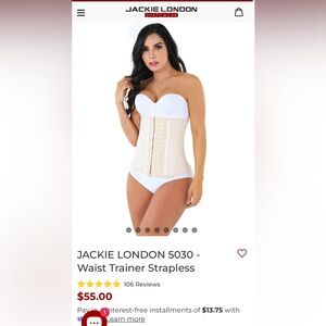 JACKIE LONDON 5030 - Waist Trainer Strapless